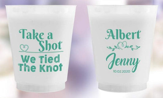 Customizable Frosted Cups