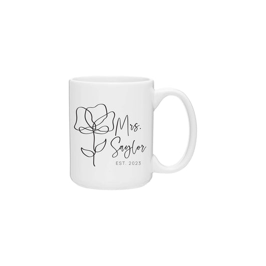 Custom Mrs Mug (124)
