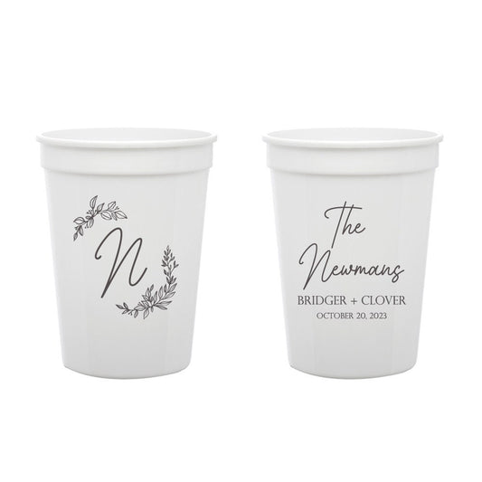Custom Wedding Stadium Cups (370)