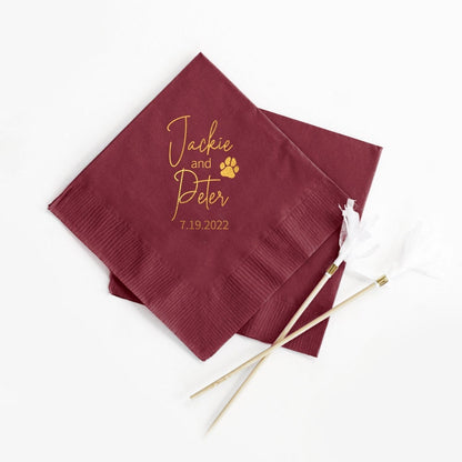 Pet Wedding Napkins (11)