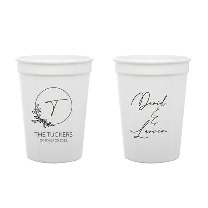 Personalized Wedding Stadium Cups (145)