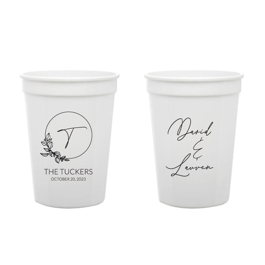 Personalized Wedding Stadium Cups (145)