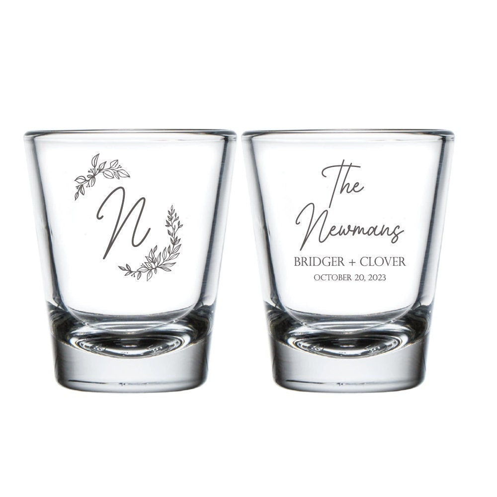 Custom Wedding Shot Glasses (370)