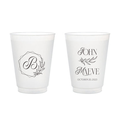 Plastic Cups Wedding Favors (371)