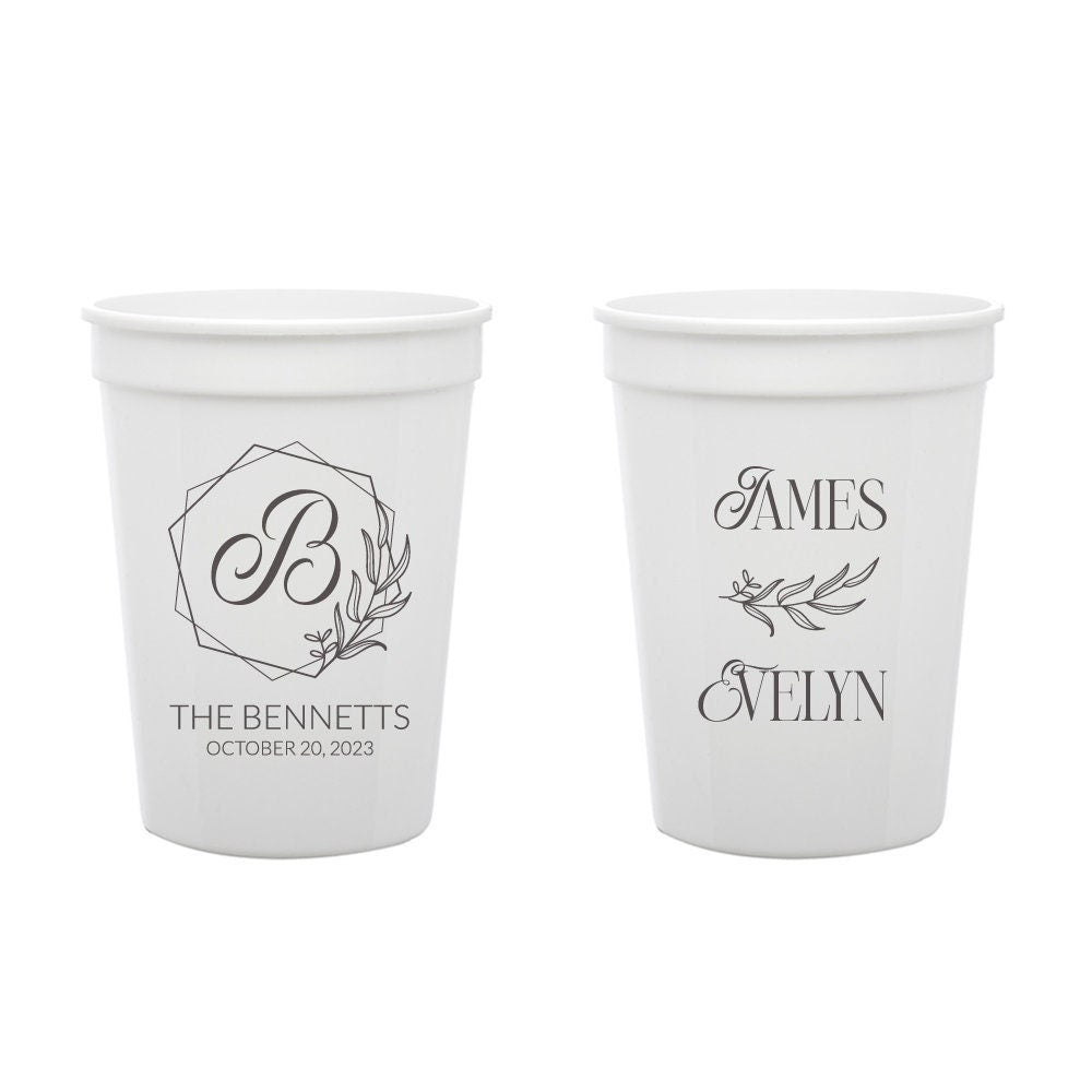 Custom Wedding Stadium Cups (374)