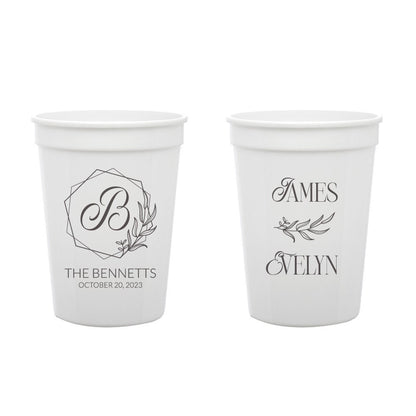Custom Wedding Stadium Cups (374)