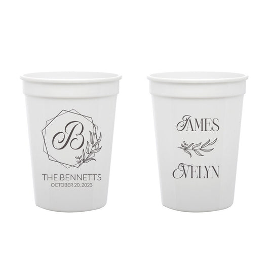 Custom Wedding Stadium Cups (374)