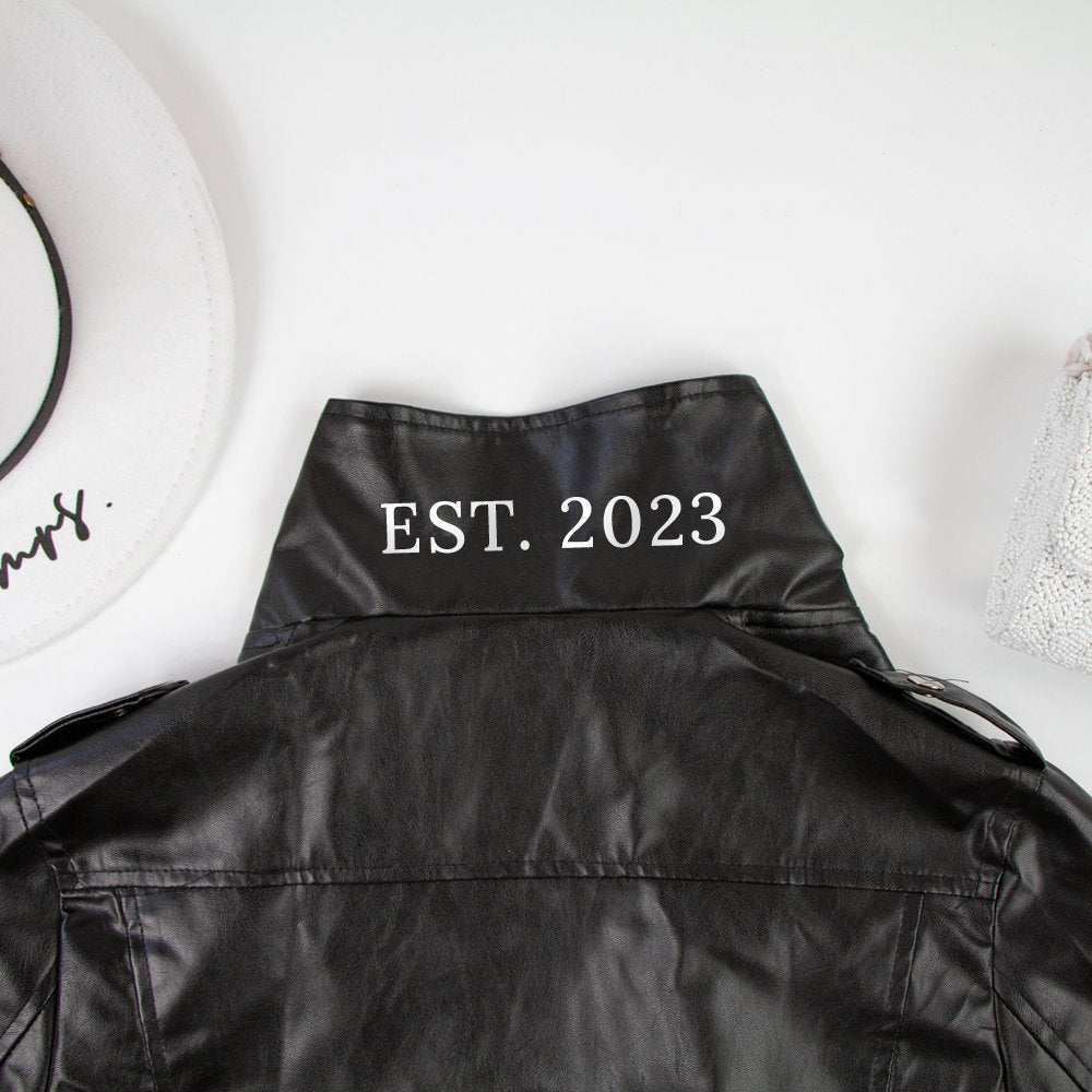 Black Women Leather Jacket