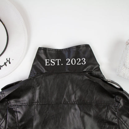 Black Women Leather Jacket