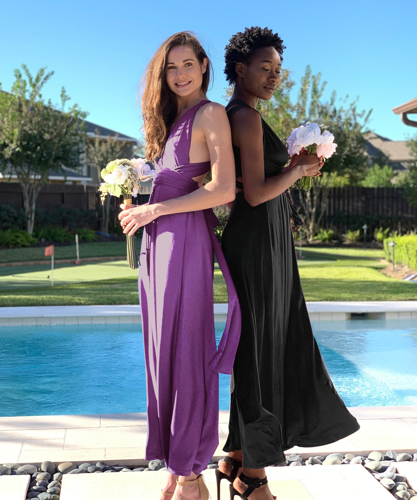 Berry Bridesmaid Dress