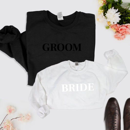 Bride and Groom Wedding Sweater