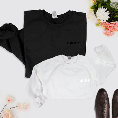 Bride and Groom Wedding Sweater