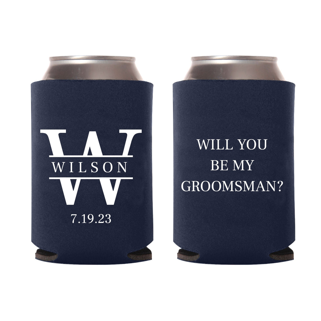 Will You Be My Groomsman Can Cooler (120)