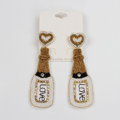Love Beaded Earrings