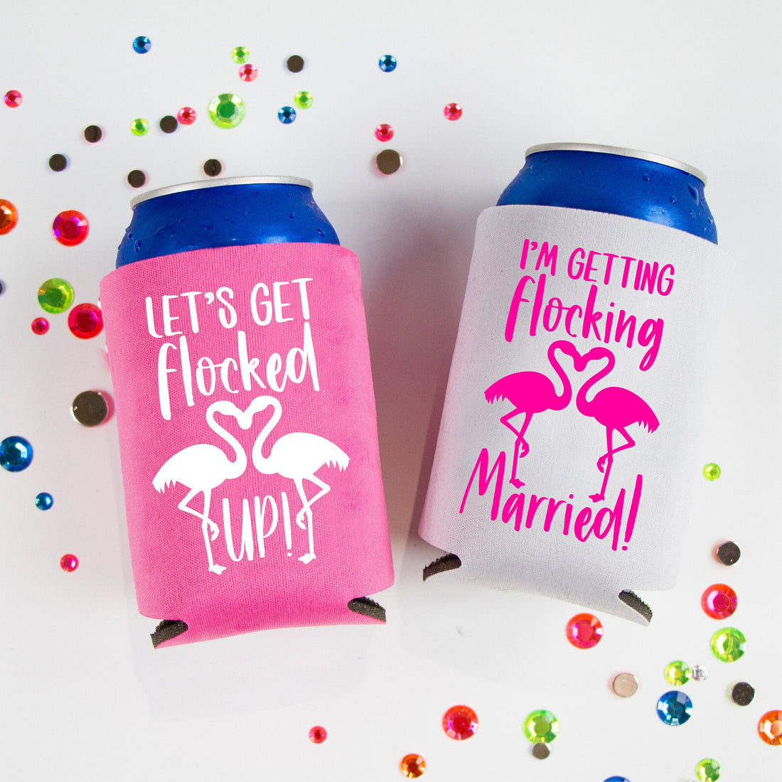 Custom Bachelorette Party Can Coolie Favors