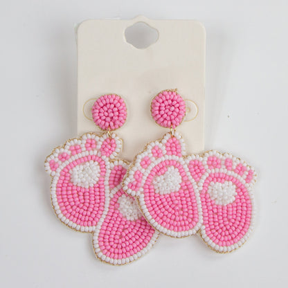 Baby Shower Girl Boy Earrings