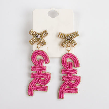 Baby Shower Girl Boy Earrings