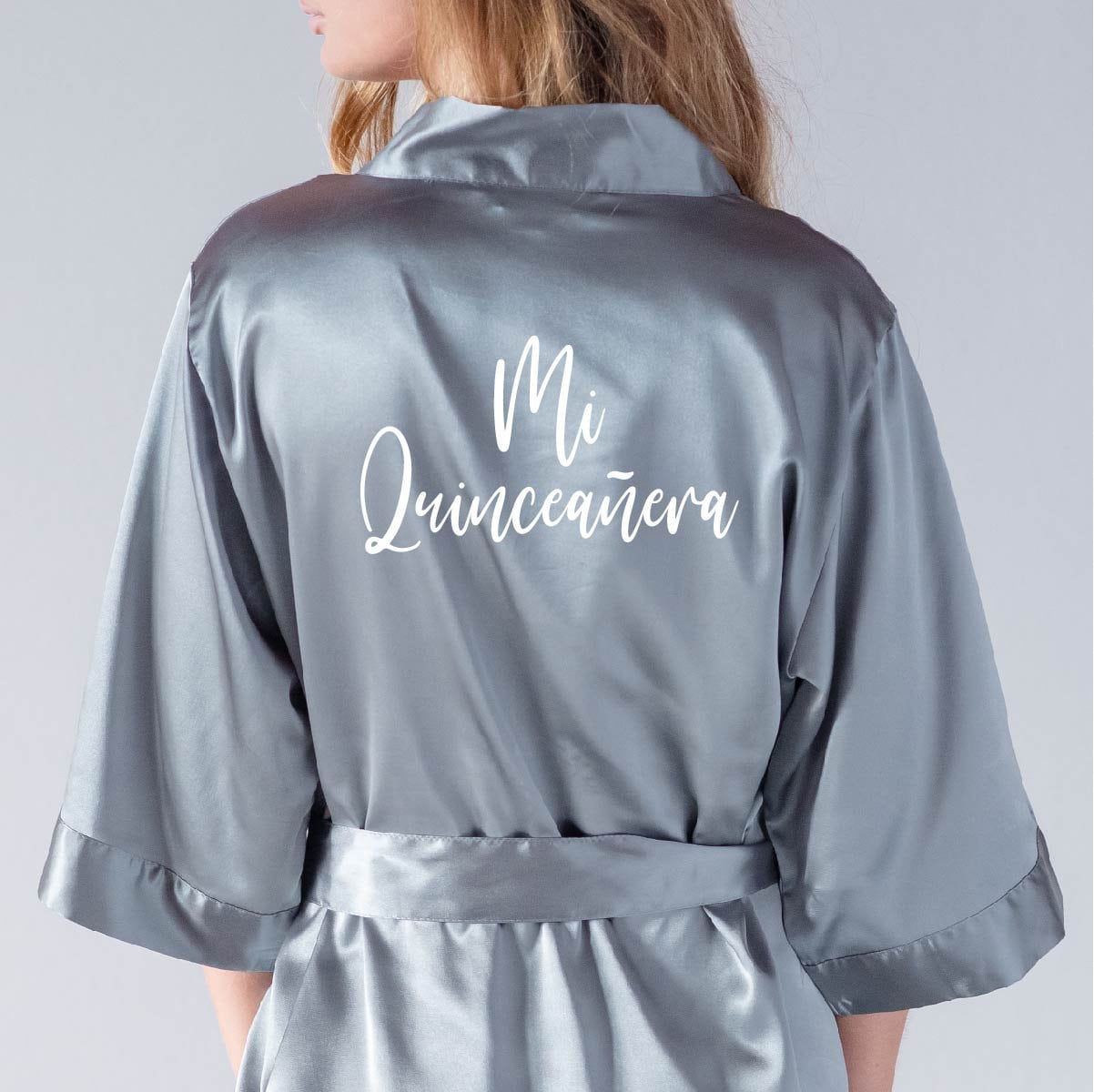 Mis Quince Años Satin Robes