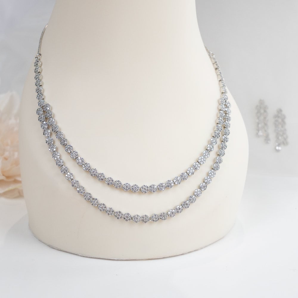 Bridal Necklace and Earring Set