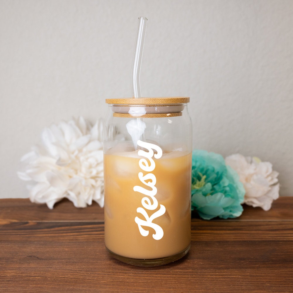 Personalized Glass Tumbler