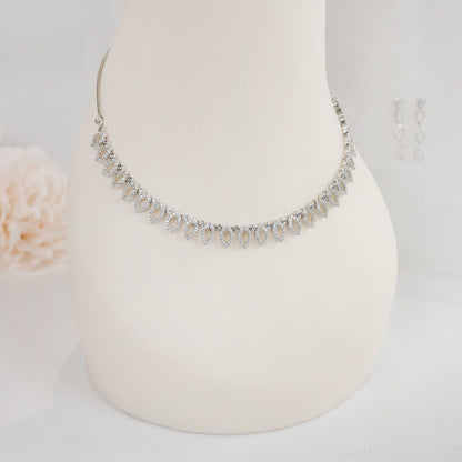 Bridal Necklace and Earring Set