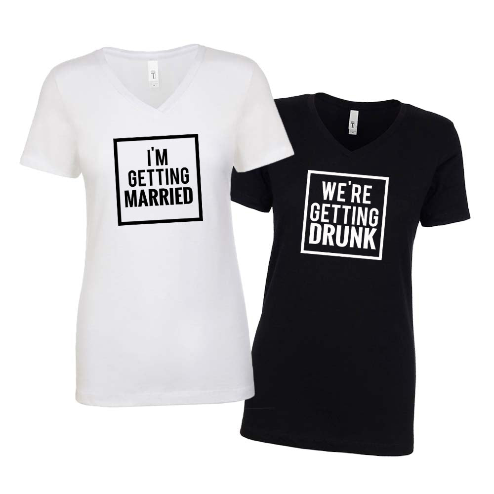 I'm Getting Married & We're Getting Drunk (256) Sweatshirt