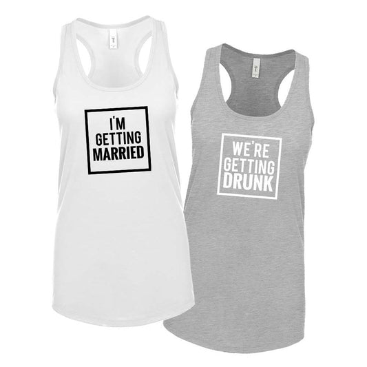 I'm Getting Married & We're Getting Drunk (256) Sweatshirt