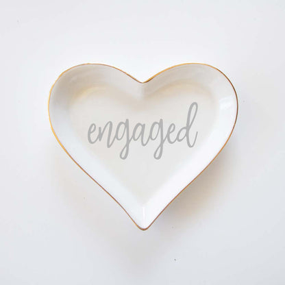 Trinket Tray Engagement Gift