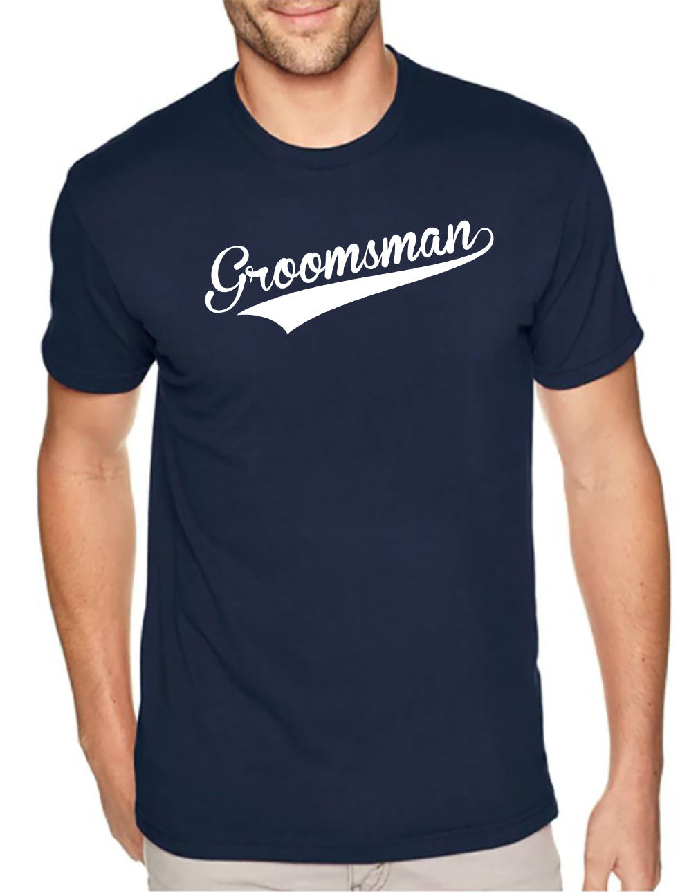 Groom, Groomsman Sporty Style Bachelor Tee