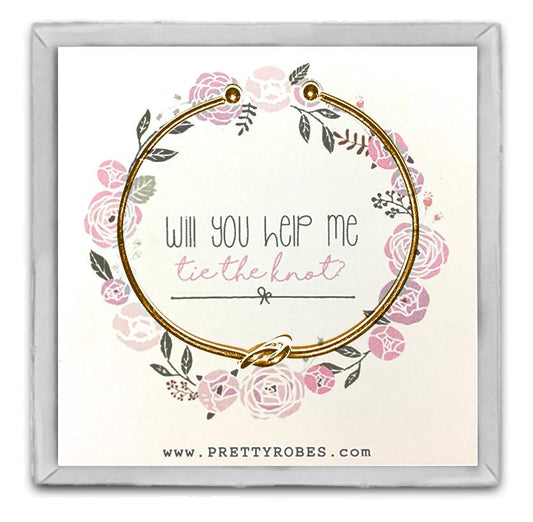Knot Bracelet - Gold - Design B
