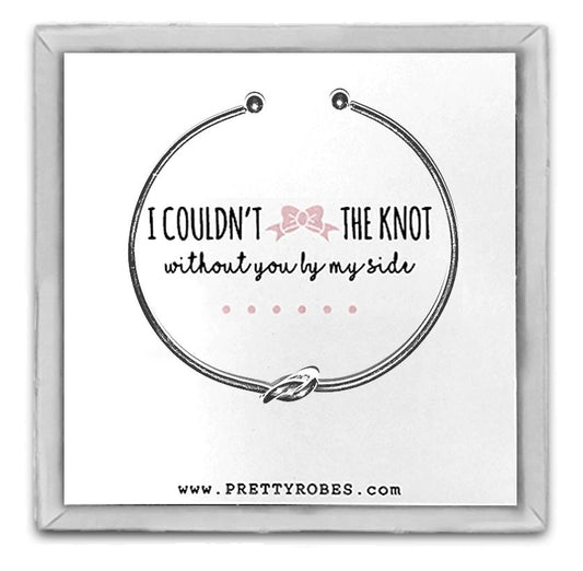 Knot Bracelet - Silver - Design D