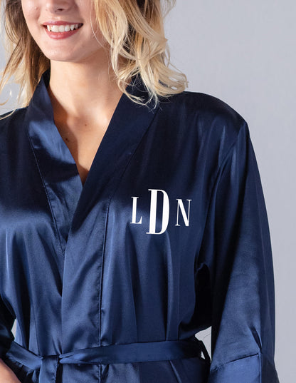 Monogrammed Robes - Roman Style