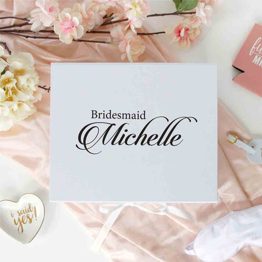 Custom Bridesmaid Gift Box