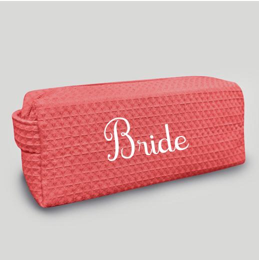 Mini Coral Makeup Bag