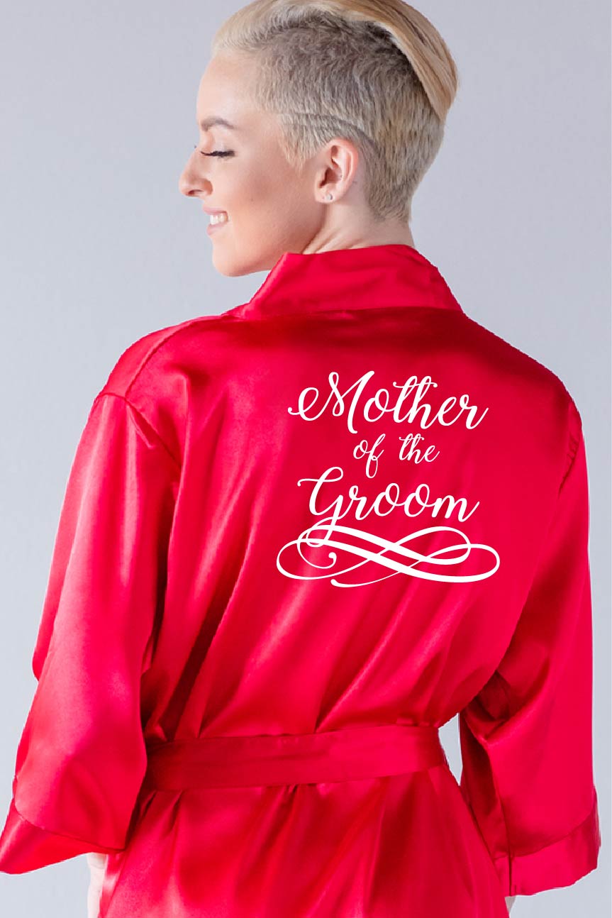 Swirly Style - Mother of the Groom Robe