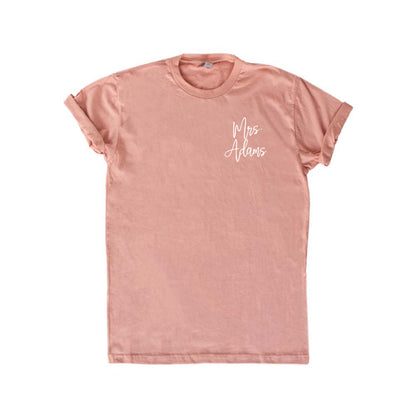 Personalized Mrs. Tee Sweatshirt