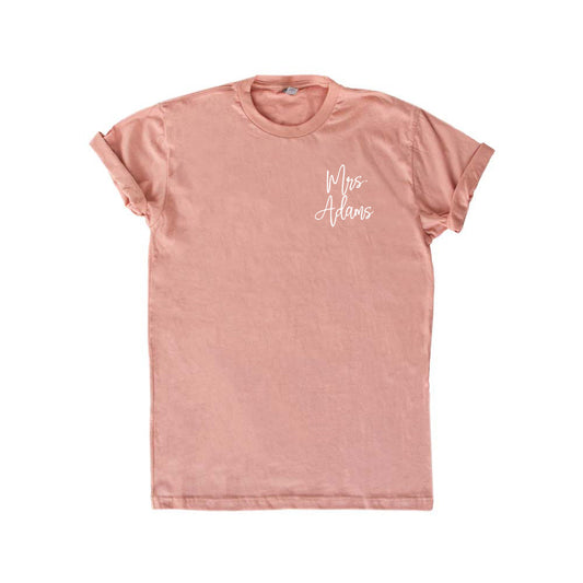 Personalized Mrs. Tee Sweatshirt