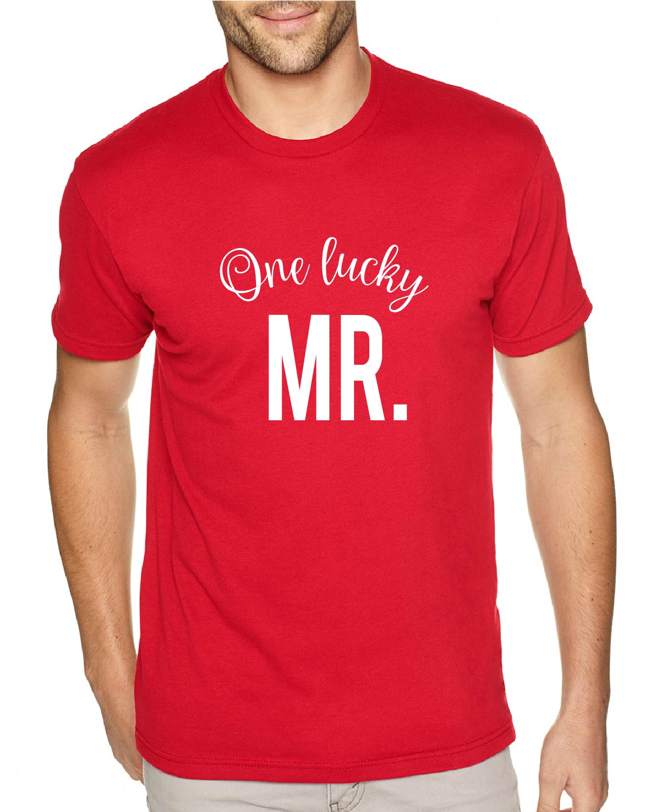 One Lucky Mr. Men's Tee (151)