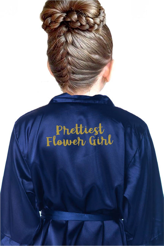 Prettiest Kids Flower Girl Robe