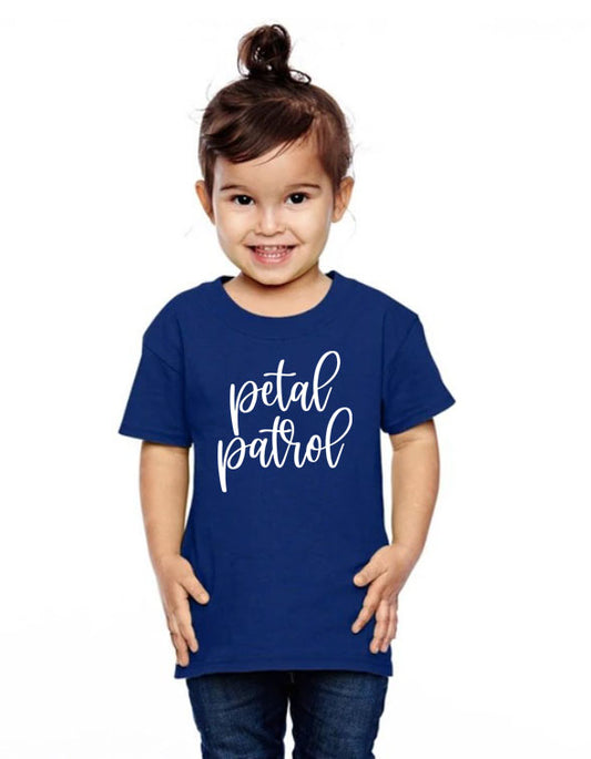 Petal Patrol Flower Girl Tee