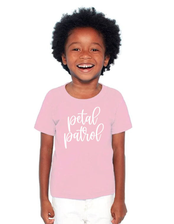 Petal Patrol Flower Girl Tee