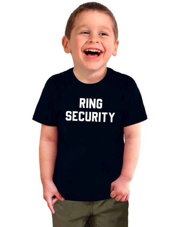 Ring Security Ring Bearer Tee