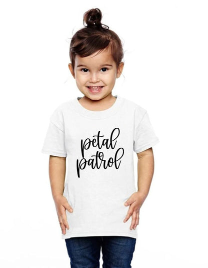 Petal Patrol Flower Girl Tee