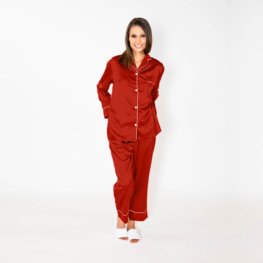Pajama Pant Set - Red