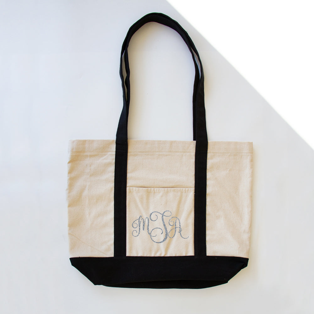 Personalized Monogram - Tote Bag