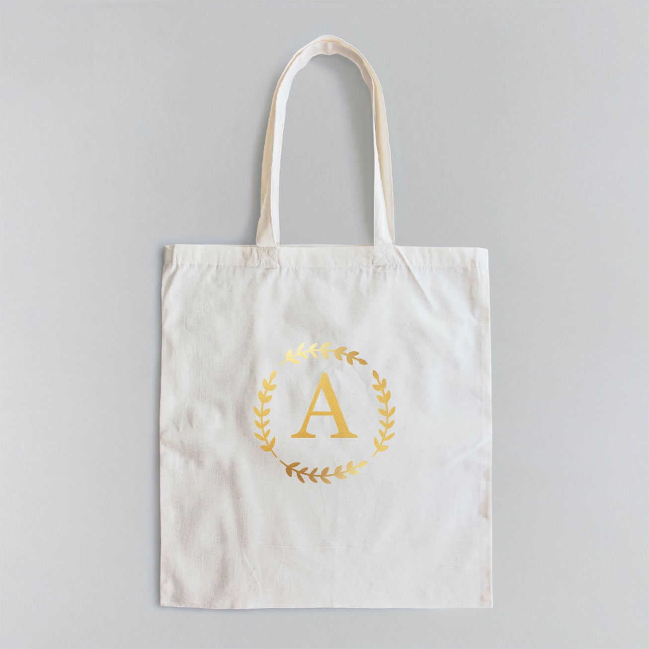Custom Initial - Tote Bag