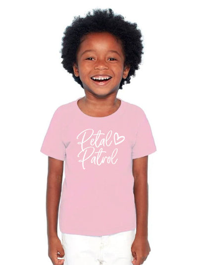 Petal Patrol Toddler Tee - Heart Style