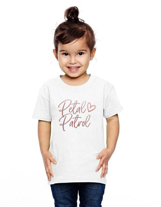 Petal Patrol Toddler Tee - Heart Style