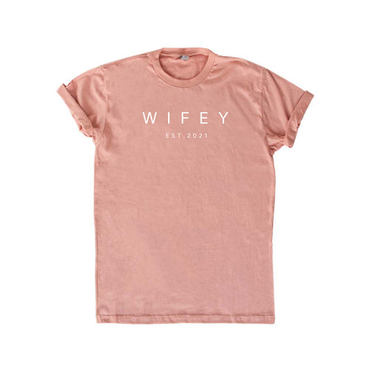 Wifey, Est. Year Sweatshirt