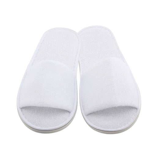 White Youth Open Toed Slipper
